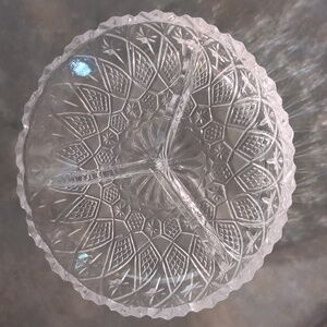 Vintage Crystal Serving dish